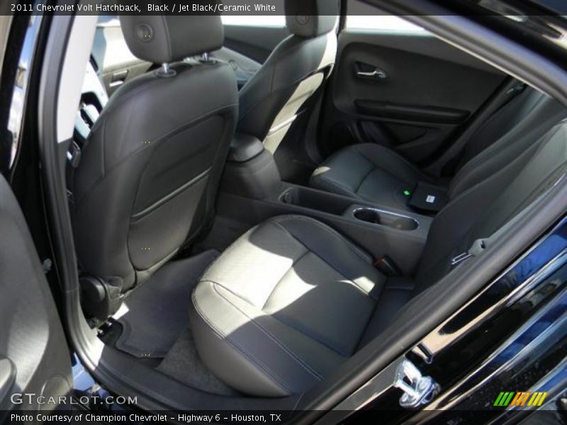 Black / Jet Black/Ceramic White 2011 Chevrolet Volt Hatchback