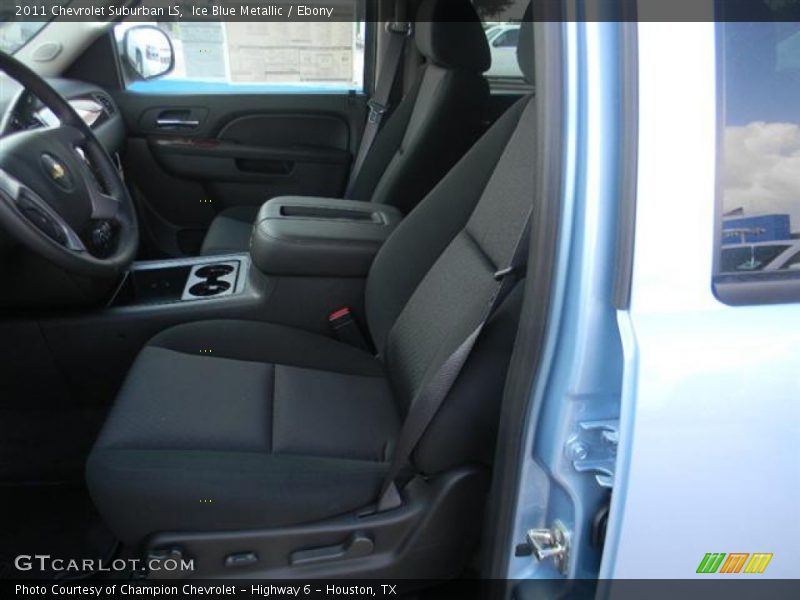  2011 Suburban LS Ebony Interior