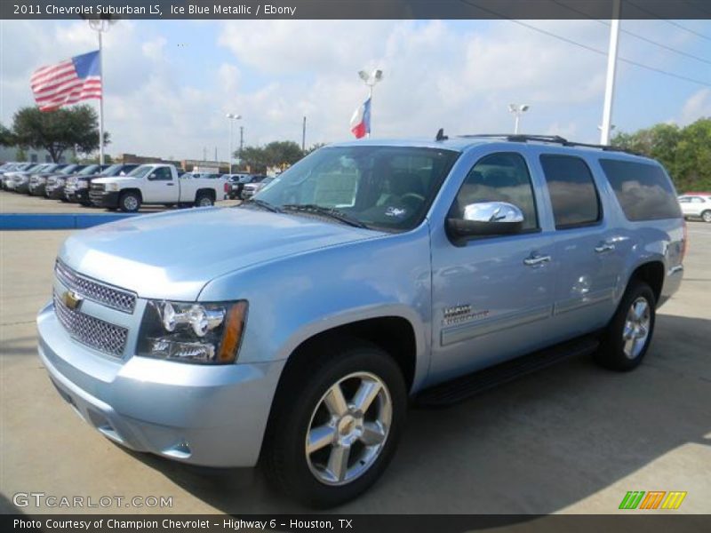 Front 3/4 View of 2011 Suburban LS