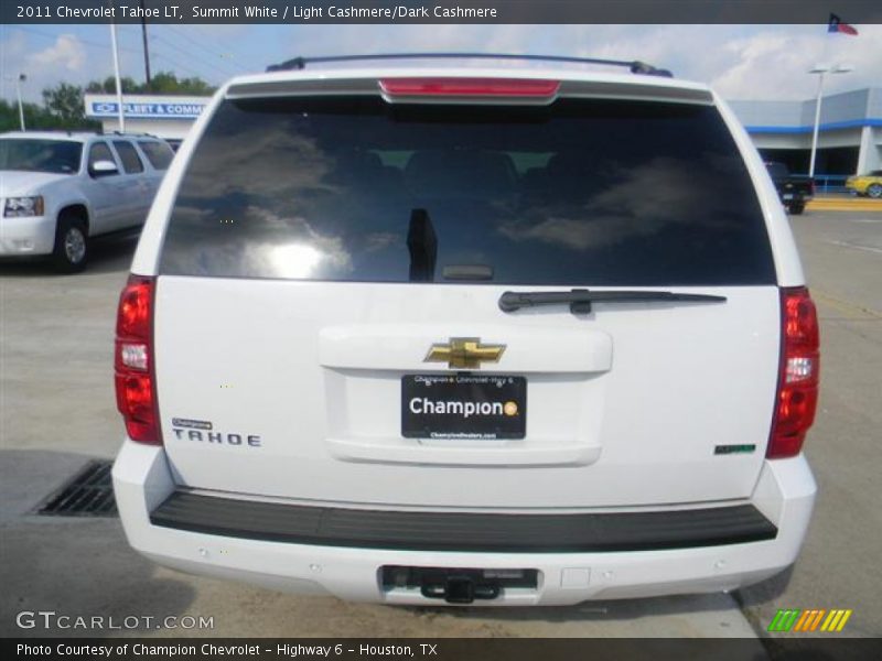 Summit White / Light Cashmere/Dark Cashmere 2011 Chevrolet Tahoe LT