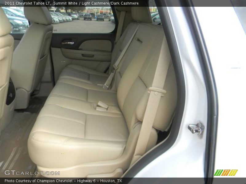 Summit White / Light Cashmere/Dark Cashmere 2011 Chevrolet Tahoe LT