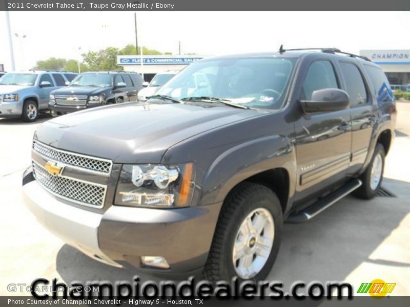Taupe Gray Metallic / Ebony 2011 Chevrolet Tahoe LT