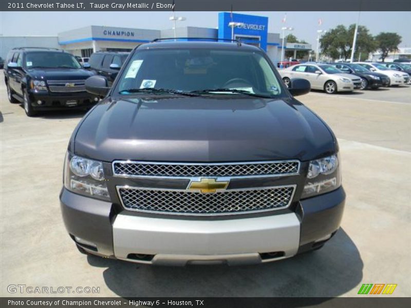 Taupe Gray Metallic / Ebony 2011 Chevrolet Tahoe LT
