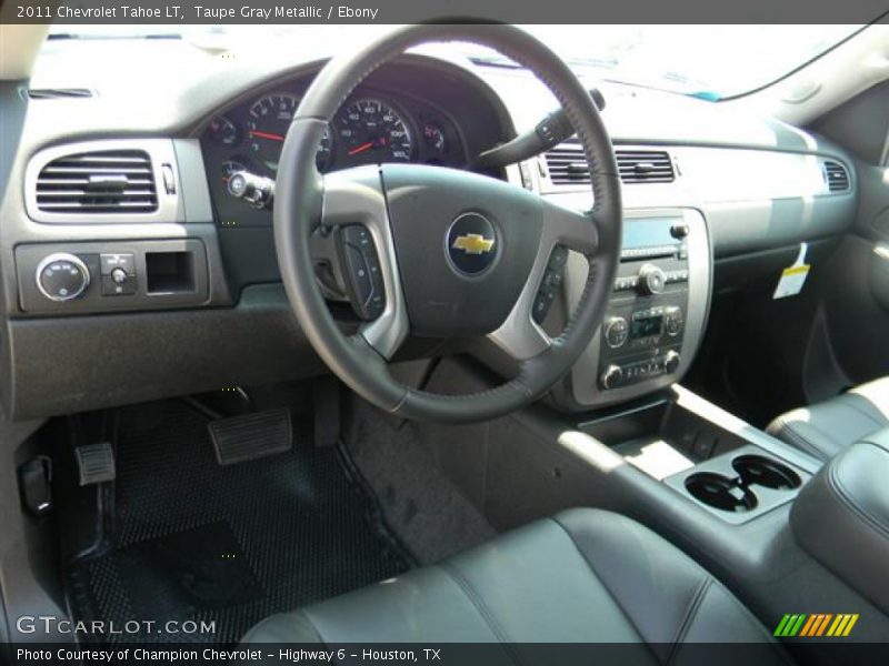 Taupe Gray Metallic / Ebony 2011 Chevrolet Tahoe LT