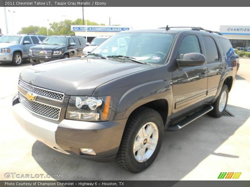 Taupe Gray Metallic / Ebony 2011 Chevrolet Tahoe LT
