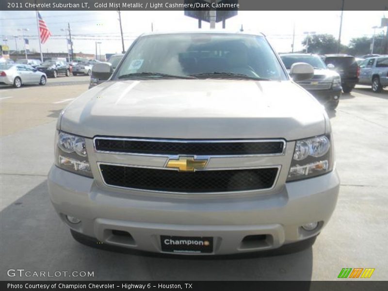 Gold Mist Metallic / Light Cashmere/Dark Cashmere 2011 Chevrolet Suburban LT