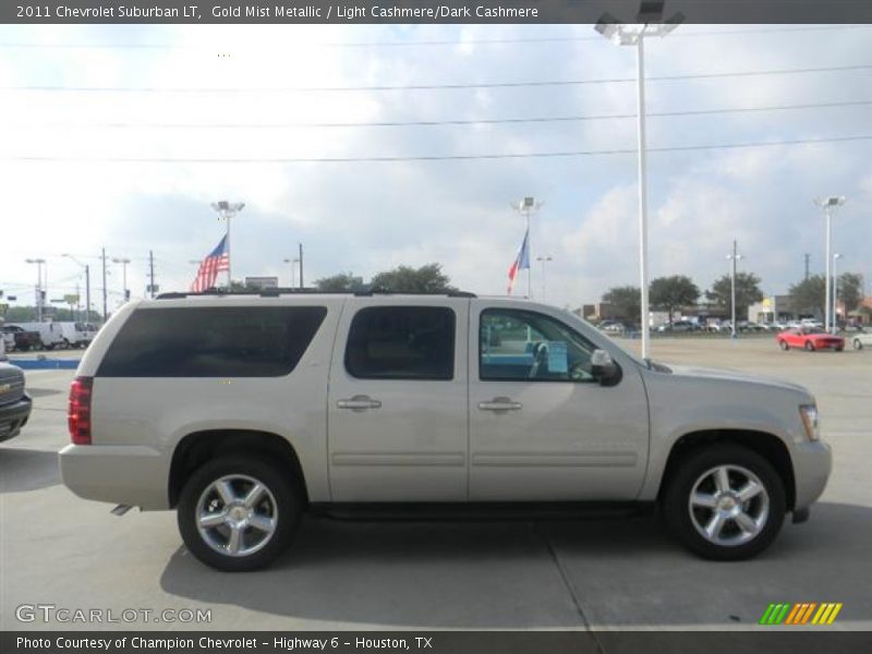 Gold Mist Metallic / Light Cashmere/Dark Cashmere 2011 Chevrolet Suburban LT