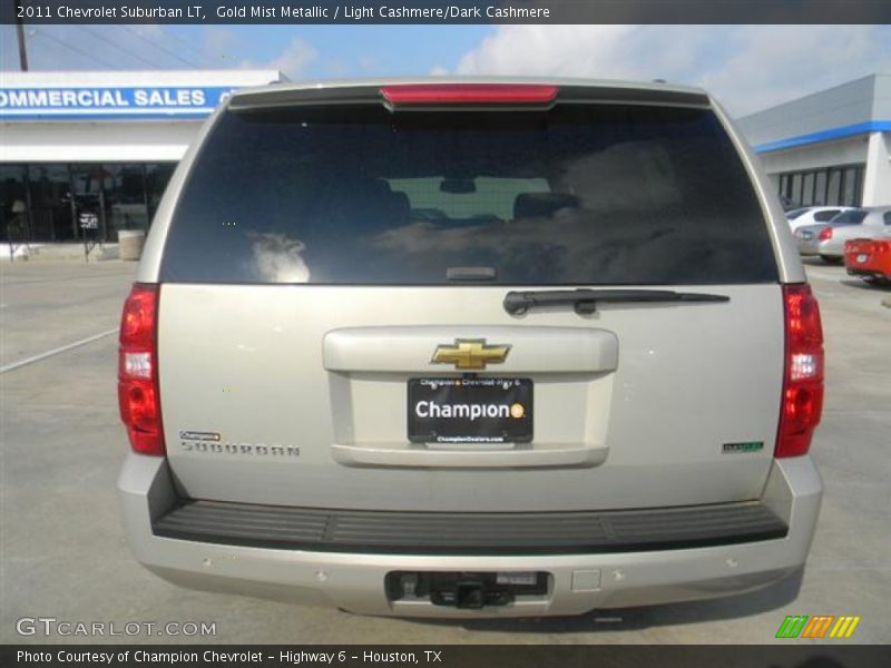 Gold Mist Metallic / Light Cashmere/Dark Cashmere 2011 Chevrolet Suburban LT