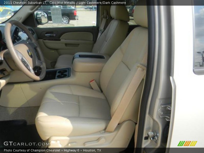 Gold Mist Metallic / Light Cashmere/Dark Cashmere 2011 Chevrolet Suburban LT