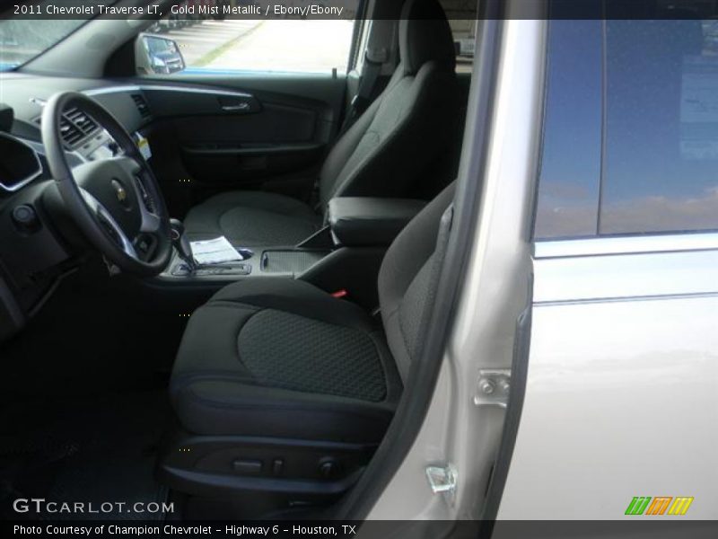 Gold Mist Metallic / Ebony/Ebony 2011 Chevrolet Traverse LT