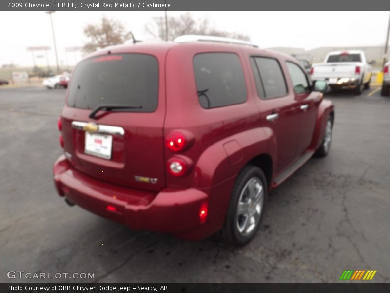 Crystal Red Metallic / Cashmere 2009 Chevrolet HHR LT