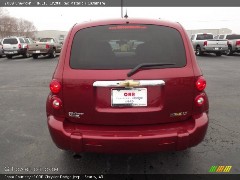 Crystal Red Metallic / Cashmere 2009 Chevrolet HHR LT