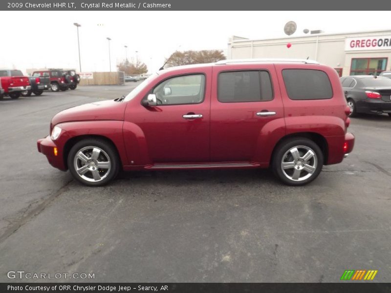 Crystal Red Metallic / Cashmere 2009 Chevrolet HHR LT