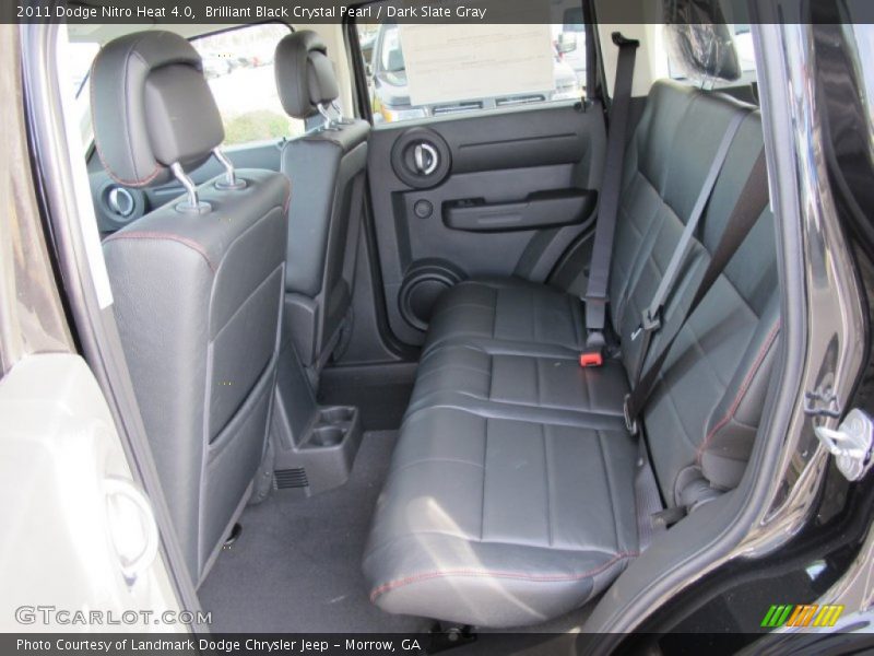 Brilliant Black Crystal Pearl / Dark Slate Gray 2011 Dodge Nitro Heat 4.0