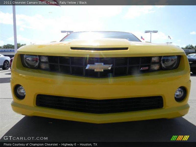 Rally Yellow / Black 2011 Chevrolet Camaro SS/RS Coupe