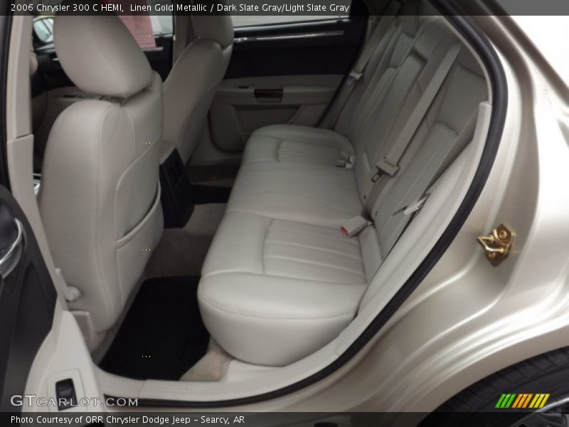 Linen Gold Metallic / Dark Slate Gray/Light Slate Gray 2006 Chrysler 300 C HEMI