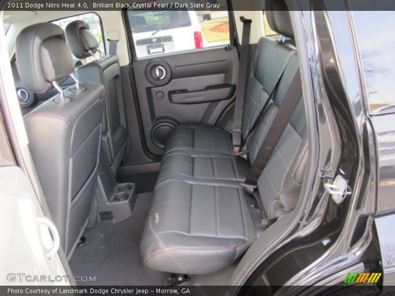 Brilliant Black Crystal Pearl / Dark Slate Gray 2011 Dodge Nitro Heat 4.0