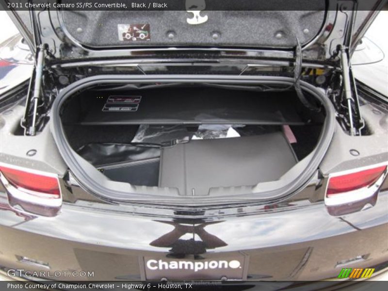 Black / Black 2011 Chevrolet Camaro SS/RS Convertible