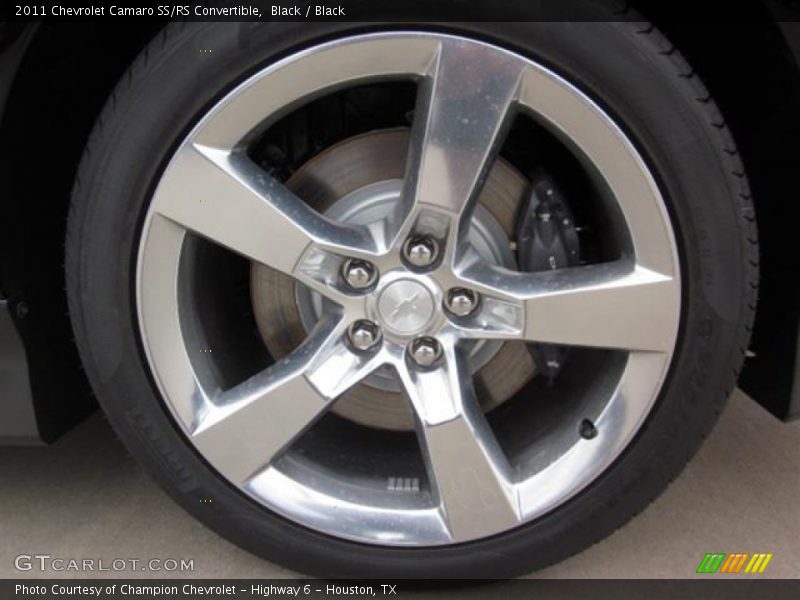  2011 Camaro SS/RS Convertible Wheel