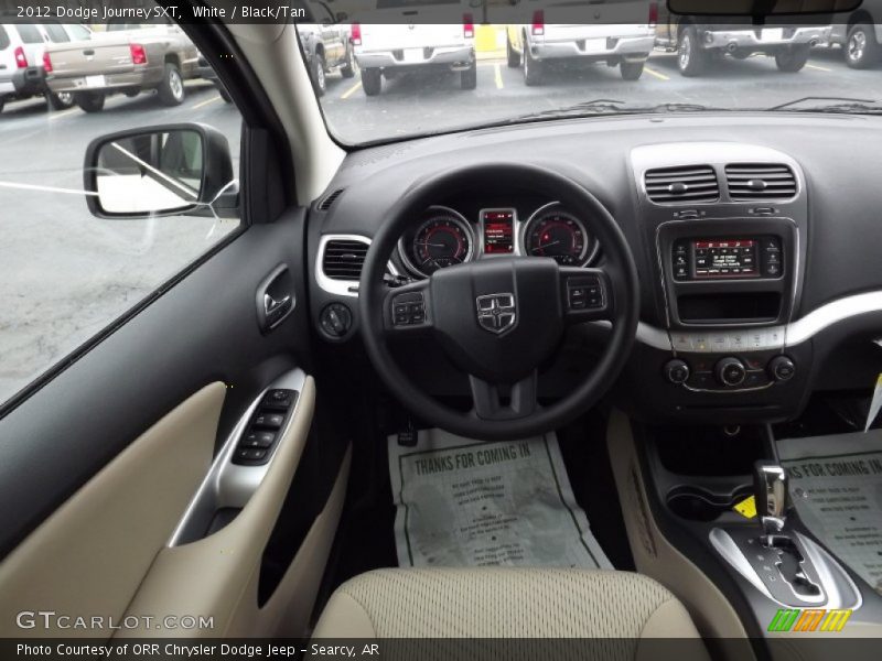 Dashboard of 2012 Journey SXT