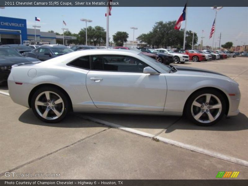 Silver Ice Metallic / Black 2011 Chevrolet Camaro SS/RS Coupe