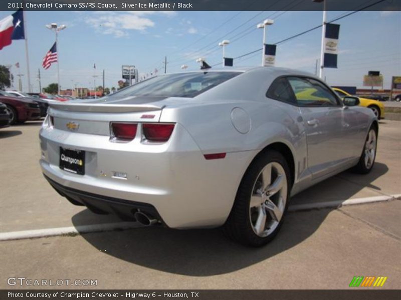 Silver Ice Metallic / Black 2011 Chevrolet Camaro SS/RS Coupe
