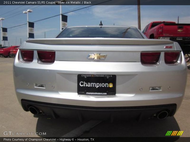 Silver Ice Metallic / Black 2011 Chevrolet Camaro SS/RS Coupe