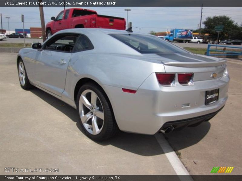 Silver Ice Metallic / Black 2011 Chevrolet Camaro SS/RS Coupe