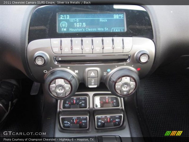 Silver Ice Metallic / Black 2011 Chevrolet Camaro SS/RS Coupe