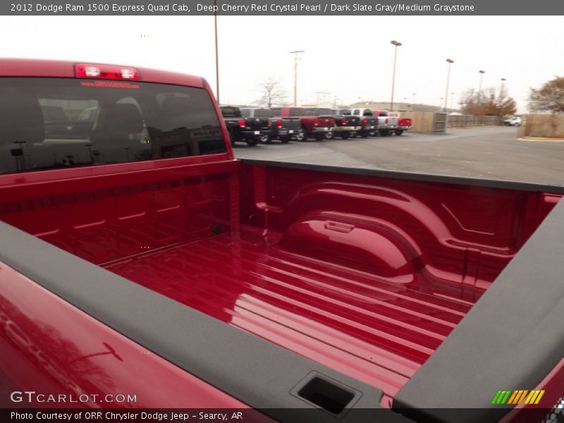 Deep Cherry Red Crystal Pearl / Dark Slate Gray/Medium Graystone 2012 Dodge Ram 1500 Express Quad Cab