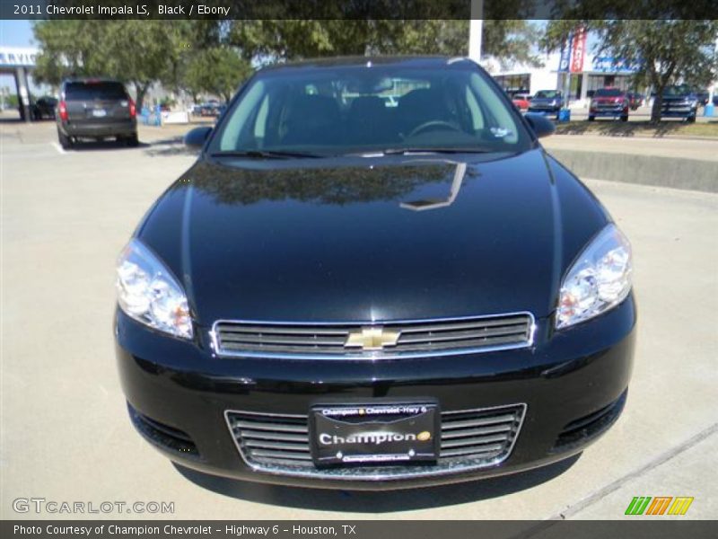 Black / Ebony 2011 Chevrolet Impala LS