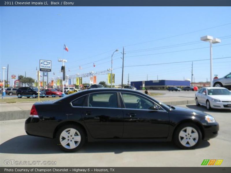 Black / Ebony 2011 Chevrolet Impala LS
