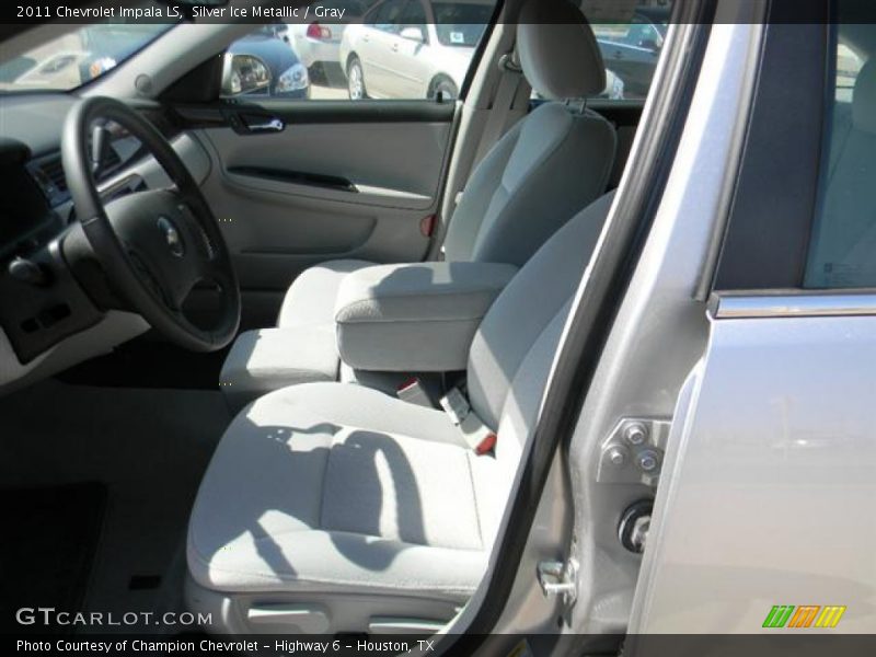 Silver Ice Metallic / Gray 2011 Chevrolet Impala LS