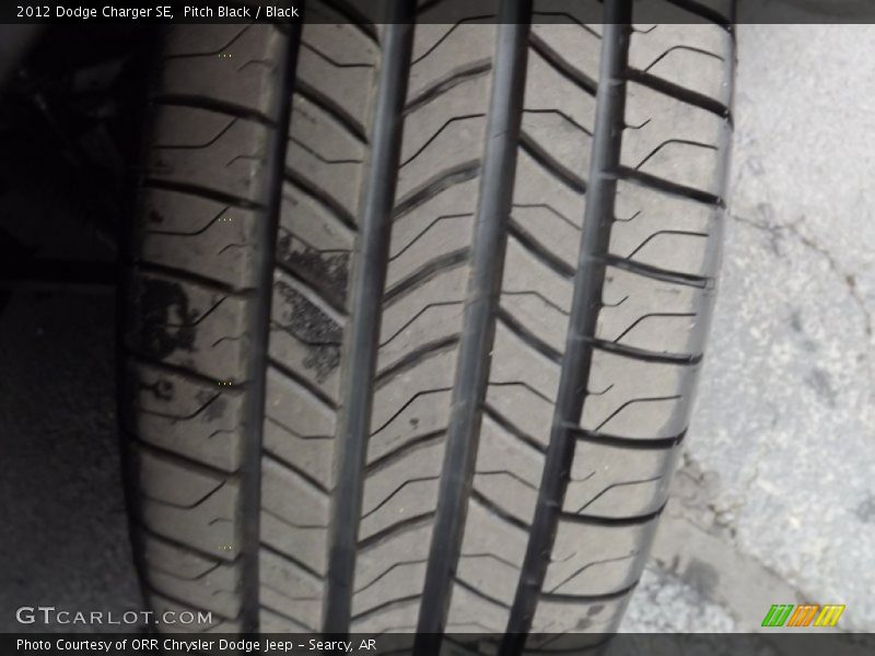 Pitch Black / Black 2012 Dodge Charger SE