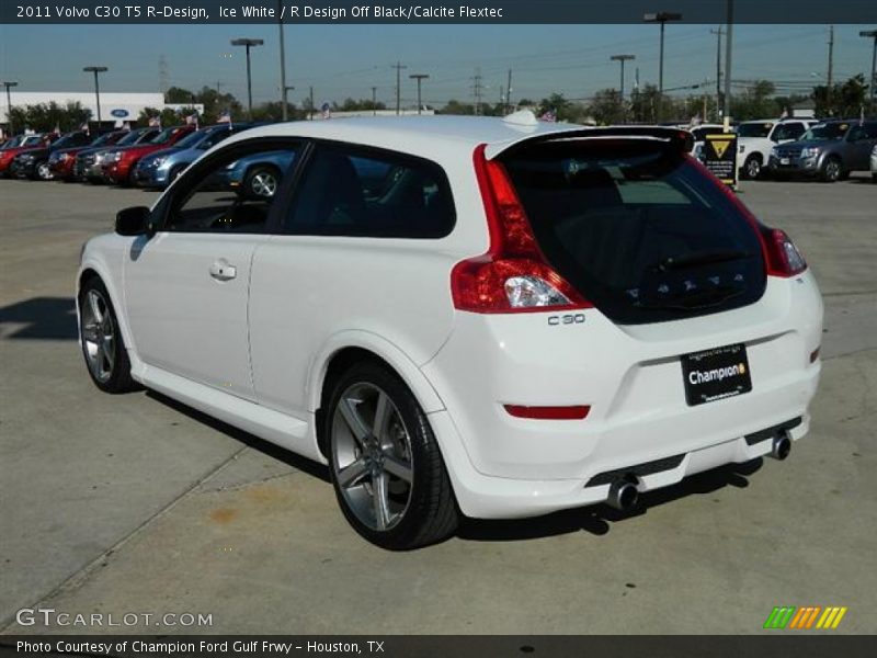 Ice White / R Design Off Black/Calcite Flextec 2011 Volvo C30 T5 R-Design