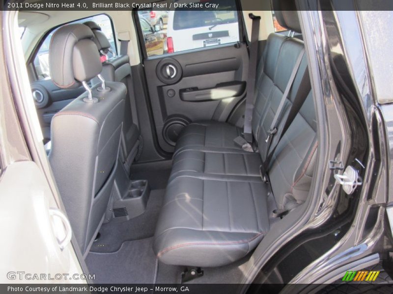 Brilliant Black Crystal Pearl / Dark Slate Gray 2011 Dodge Nitro Heat 4.0