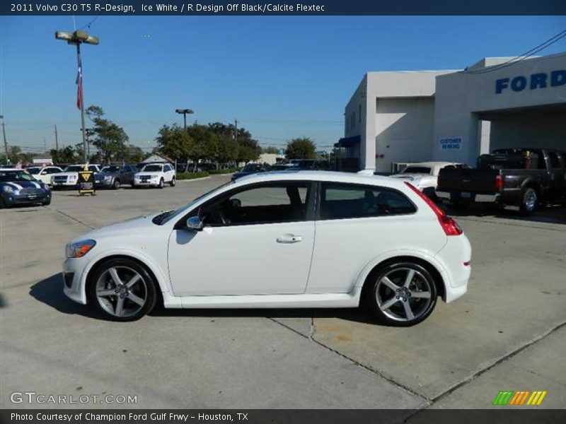 Ice White / R Design Off Black/Calcite Flextec 2011 Volvo C30 T5 R-Design