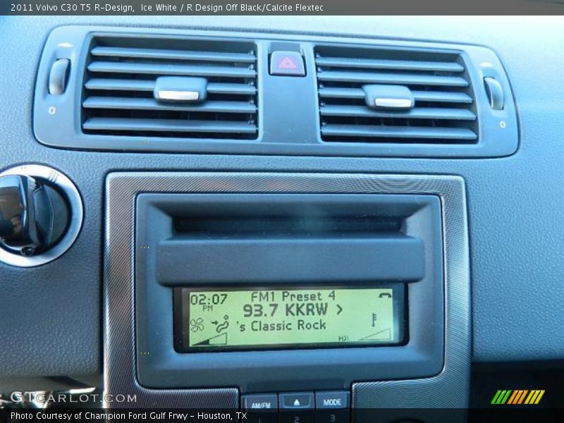 Ice White / R Design Off Black/Calcite Flextec 2011 Volvo C30 T5 R-Design
