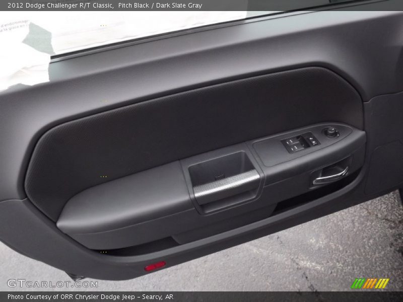 Pitch Black / Dark Slate Gray 2012 Dodge Challenger R/T Classic