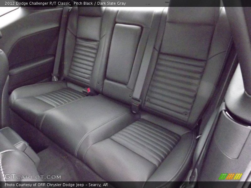 Pitch Black / Dark Slate Gray 2012 Dodge Challenger R/T Classic