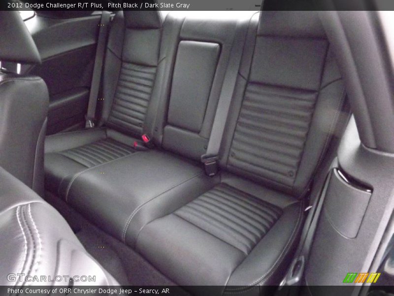 Pitch Black / Dark Slate Gray 2012 Dodge Challenger R/T Plus