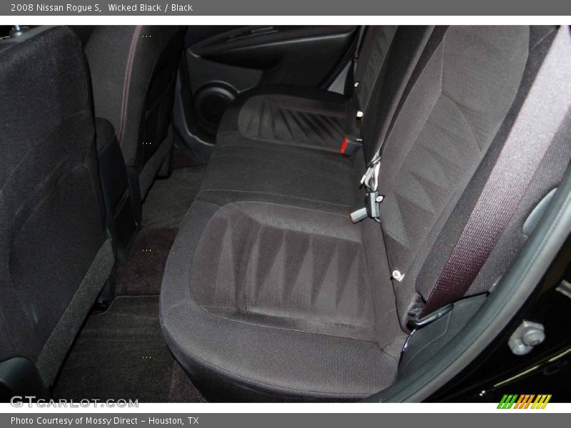 Wicked Black / Black 2008 Nissan Rogue S