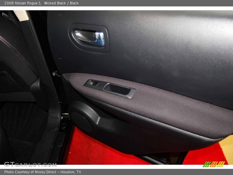 Wicked Black / Black 2008 Nissan Rogue S