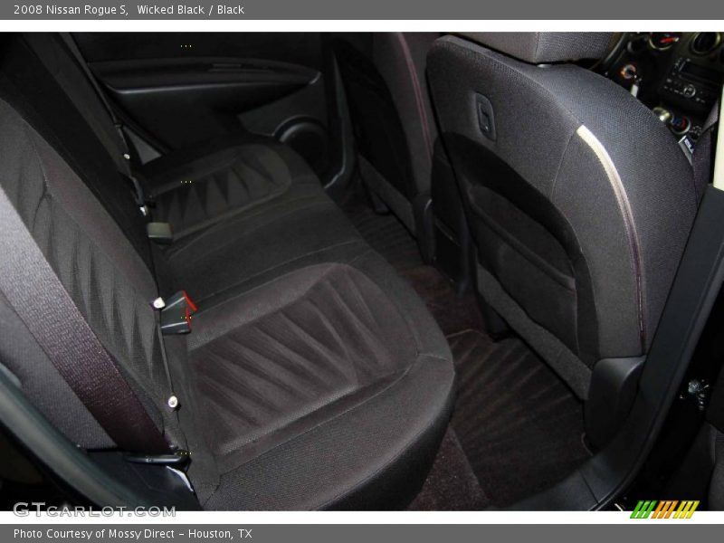Wicked Black / Black 2008 Nissan Rogue S