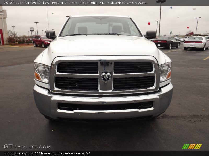 Bright White / Dark Slate/Medium Graystone 2012 Dodge Ram 2500 HD ST Regular Cab 4x4