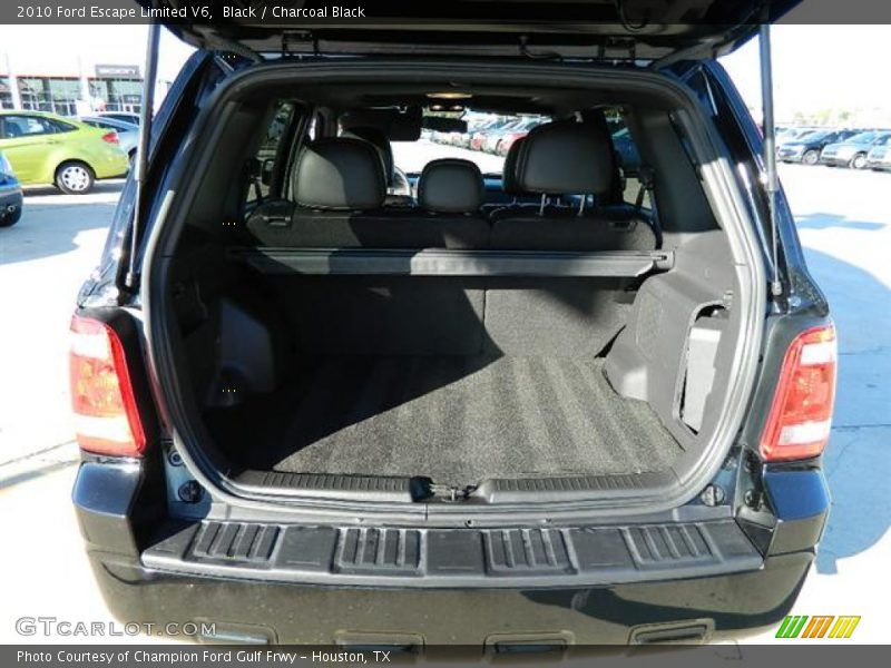 Black / Charcoal Black 2010 Ford Escape Limited V6