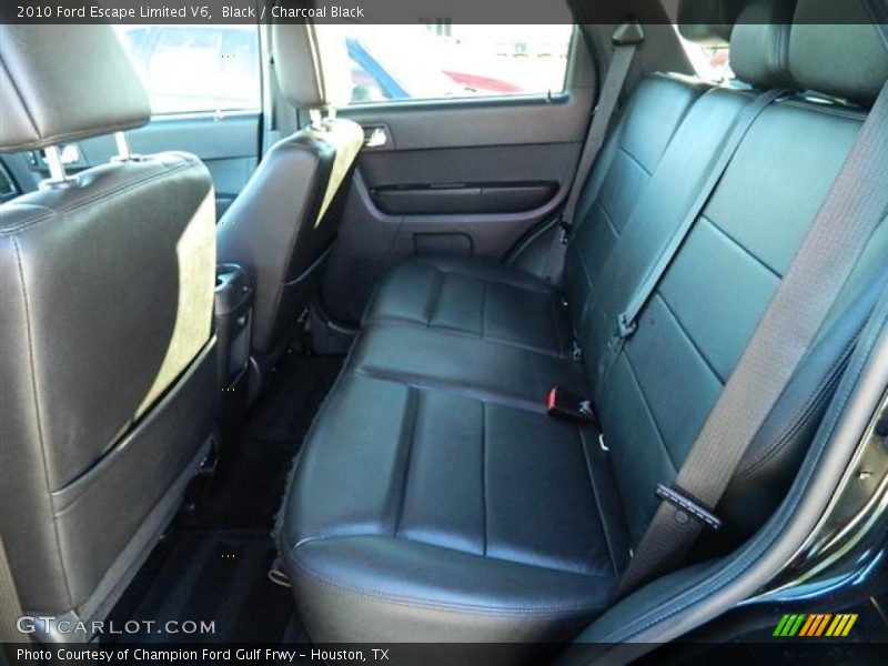 Black / Charcoal Black 2010 Ford Escape Limited V6