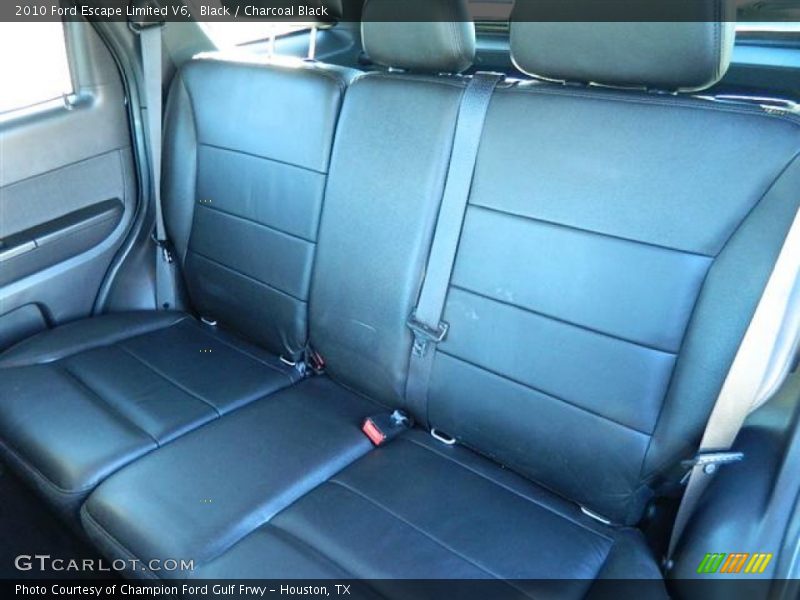Black / Charcoal Black 2010 Ford Escape Limited V6