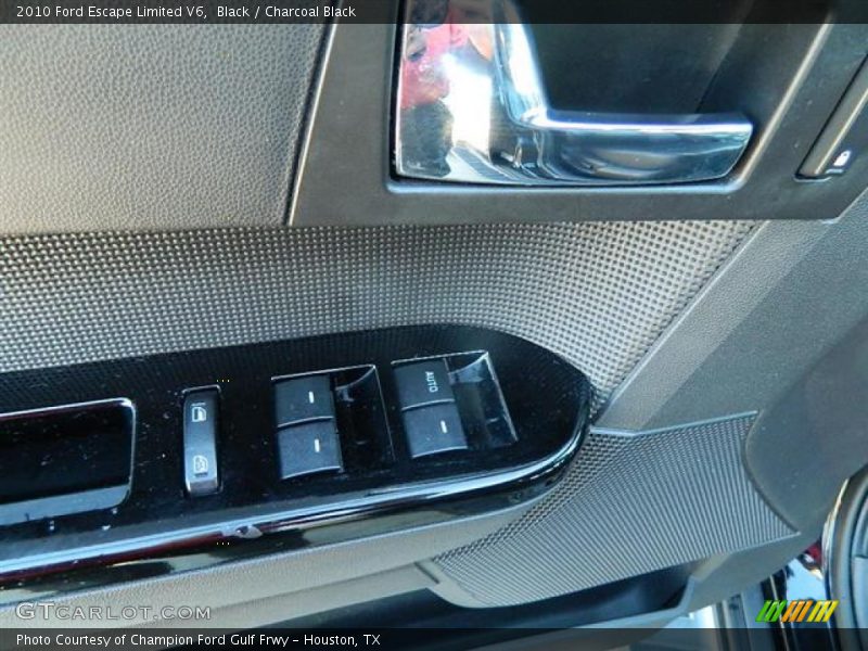 Black / Charcoal Black 2010 Ford Escape Limited V6