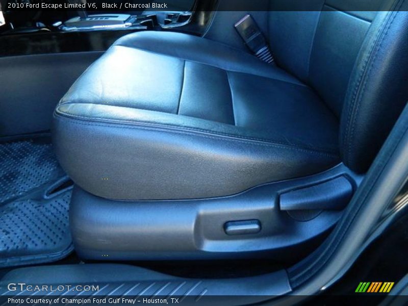 Black / Charcoal Black 2010 Ford Escape Limited V6
